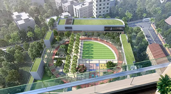 K Raheja Modern Vivarea 360 Drone Video