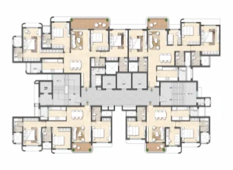 5 BHK K Raheja Vistas