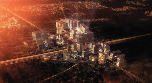 Bhartiya City Nikoo Homes 360 Drone Video