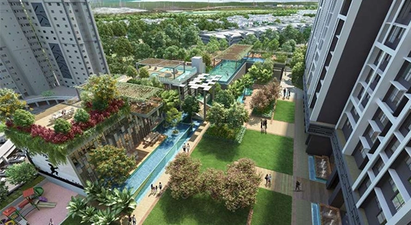 Dosti Eastern Bay 360 Drone Video