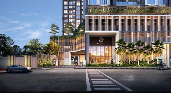 Dosti Mezzo 22 360 Drone Video