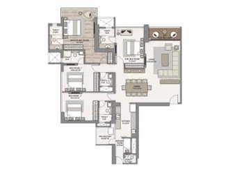 4 BHK Godrej Worli