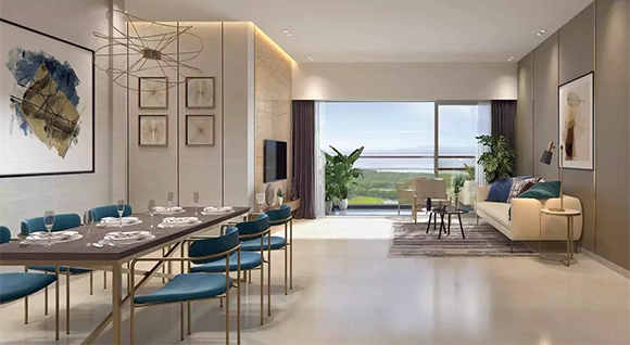 Godrej Seabreeze Sample Flat