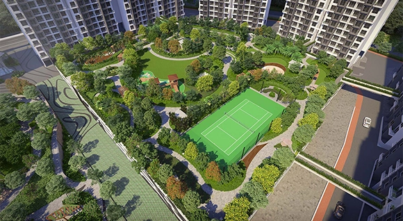 Godrej Emerald Waters ICC 360 Drone Video