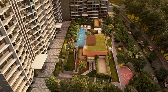 Kalpataru Magnus 360 Drone Video